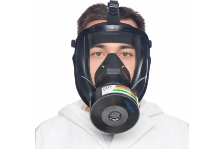 Противогаз фильтрующий ДОТпро 150 А1В1Е1К1Р3 R D с маской МАГ 102-131-0065, фото 1