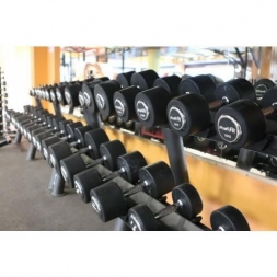 Гантельный ряд PROFI-FIT PROFESSIONAL 2,5 кг - 25 кг (10 пар), шаг 2,5 кг, фото 2