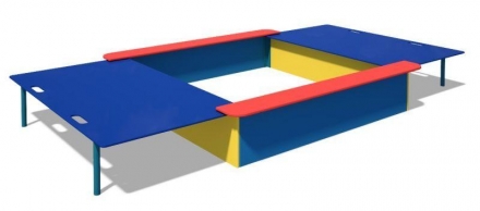 Песочница с крышкой Р301 , фото 1