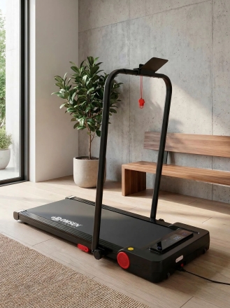 Электрическая складная беговая дорожка для дома Domsen Fitness F-160 NEW, фото 3