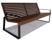 Парковая скамейка Белгород, Лиственница 1,5 м Парковая скамейка Белгород, Лиственница 1,5 м