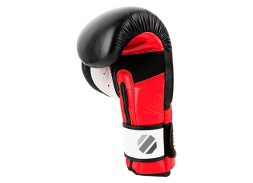 (UFC Перчатки MMA для работы на снарядах чёрные - 12 Oz), фото 3