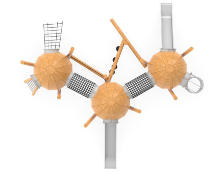 Детский игровой комплекс TORUDA Эко Саранг 3, фото 3