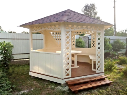 Шестигранная беседка РЫБКА, фото 1