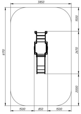 Горка Малыш (Эко) - ИО 41.01.01-02 - Н=750, фото 6