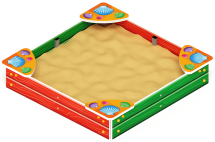 Песочница мини (Ракушки) - ИО 5.01.01-01 Песочница мини (Ракушки) - ИО 5.01.01-01