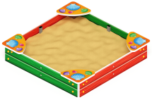 Песочница мини (Ракушки) - ИО 5.01.01-01 Песочница мини (Ракушки) - ИО 5.01.01-01