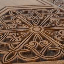 Нарды резные "Шестигранный Узор", Haleyan Нарды резные "Шестигранный Узор", Haleyan