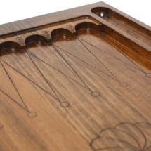 Нарды резные "Шестигранный Узор", Haleyan Нарды резные "Шестигранный Узор", Haleyan