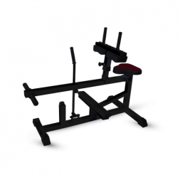 Голень сидя Barbell МВ 4.1 (свободные веса) чёрный