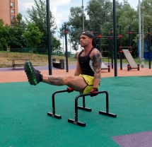 Брусья мобильные (паралетсы) Брусья мобильные (паралетсы)