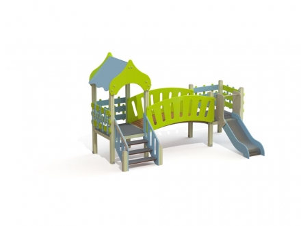 ДИК 2.093 Детский игровой комплекс Н=700 мм, фото 2