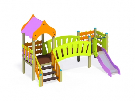 ДИК 2.093 Детский игровой комплекс Н=700 мм, фото 3