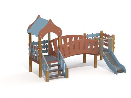 ДИК 2.093 Детский игровой комплекс Н=700 мм, фото 5