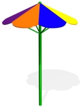 Грибок для песочницы Ромашка П021 для детской площадки Грибок для песочницы Ромашка П021 для детской площадки