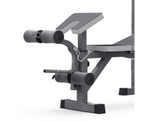 Скамья со стойками под штангу DFC D705