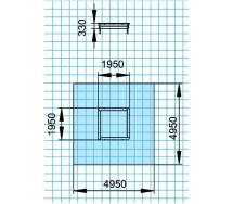 Детская песочница средняя ТЕ302