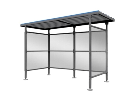 Павильон для курения К-19 (Поликарбонат), фото 1