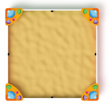 Песочница средняя (Ракушки) - ИО 5.01.02-01 Песочница средняя (Ракушки) - ИО 5.01.02-01