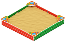 Песочница средняя (Ракушки) - ИО 5.01.02-01 Песочница средняя (Ракушки) - ИО 5.01.02-01