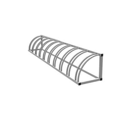 Велопарковка на 6 мест выгнутая, фото 1