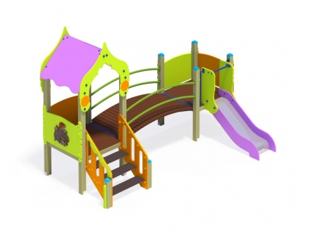 ДИК 2.094 Детский игровой комплекс Н=700 мм, фото 3
