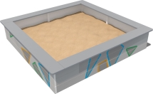 Песочница Карьер ПС101.00 для игровой детской площадки