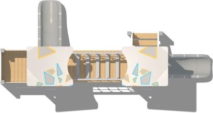 Игровой макет Поезд Сапсан МД104.00.1 для детской площадки, фото 3