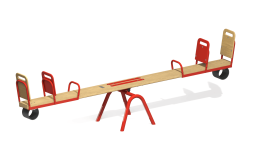 Качели-балансир КБ-01Б4 на четыре места для игровой площадки, фото 2 Качели-балансир КБ-01Б4 на четыре места для игровой площадки, фото 2