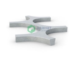 Скамейка «Звезда» с настилом, фото 5 Скамейка «Звезда» с настилом, фото 5