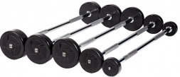 Набор прямых штанг PROFI-FIT, 10-30 кг, шаг 5 кг. (компл. 5шт)