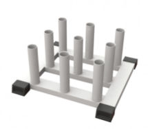 Стойка для грифов Ракетница (9 мест)