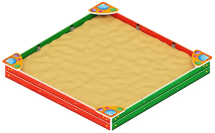 Песочница большая (Ракушки) - ИО 5.01.03-01 Песочница большая (Ракушки) - ИО 5.01.03-01