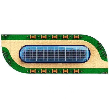 УТСВ-019 Крытая площадка для 17 тренажеров серии УТСВ, фото 3