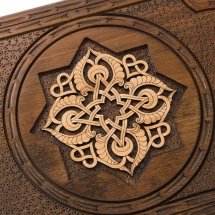 Нарды резные "Золотой Узор 1", Mirzoyan Нарды резные "Золотой Узор 1", Mirzoyan