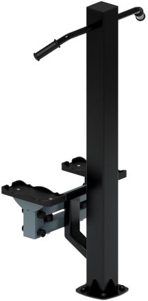 Степ (серый) - Уличный тренажер - СТ 014-13, фото 4