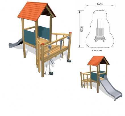 Маленькая площадка для игр с песком, фото 1
