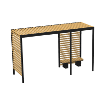 Остановочный павильон ЭКО ОП.08 Остановочный павильон ЭКО ОП.08