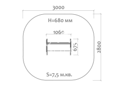 Скамейка детская Акула 26012 для игровой площадки, фото 4 Скамейка детская Акула 26012 для игровой площадки, фото 4