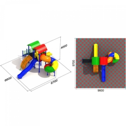 Детская площадка Джунгли 1.1, фото 3 Детская площадка Джунгли 1.1, фото 3