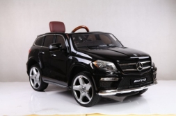Детский электромобиль Mercedes GL63 AMG Black LUXURY 4WD MP4 2.4G - SX1588-H, фото 2