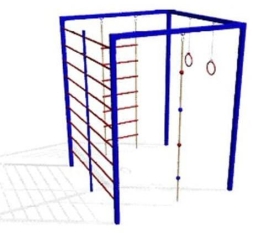 Спортивный комплекс СГК-5 СКС 080 для уличной площадки