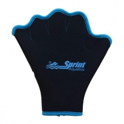 Перчатки для аква-аэробики (без пальцев) SPRINT AQUATICS Fingerless Force Gloves 775, фото 3