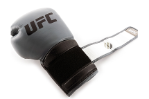 (UFC Перчатки MMA для работы на снарядах чёрные - 18 Oz)