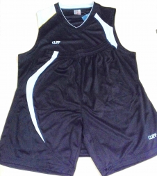 Форма баскетб. CLIFF 3206 взр. черная 4XL