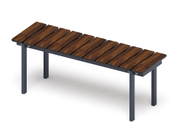 Скамья - МФ 42.01.14-02 (Дерево), фото 3 Скамья - МФ 42.01.14-02 (Дерево), фото 3