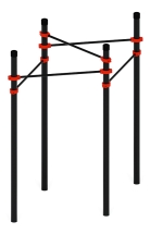 Воркаут 89 красный ВТ 11.08-01