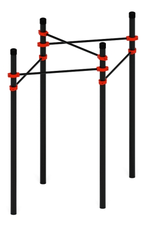 Воркаут 89 красный ВТ 11.08-01, фото 3