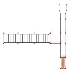 Воркаут ЛОВ 108 красный ВТ 102.19-01, фото 5 Воркаут ЛОВ 108 красный ВТ 102.19-01, фото 5