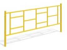 МФ 7.081 Ограждение металлическое в сборе